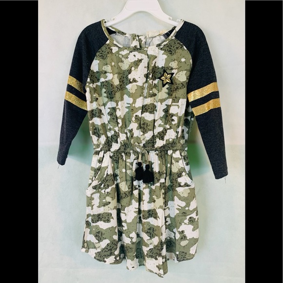 Jessica Simpson Girls Camouflage Dress - Picture 1 of 7